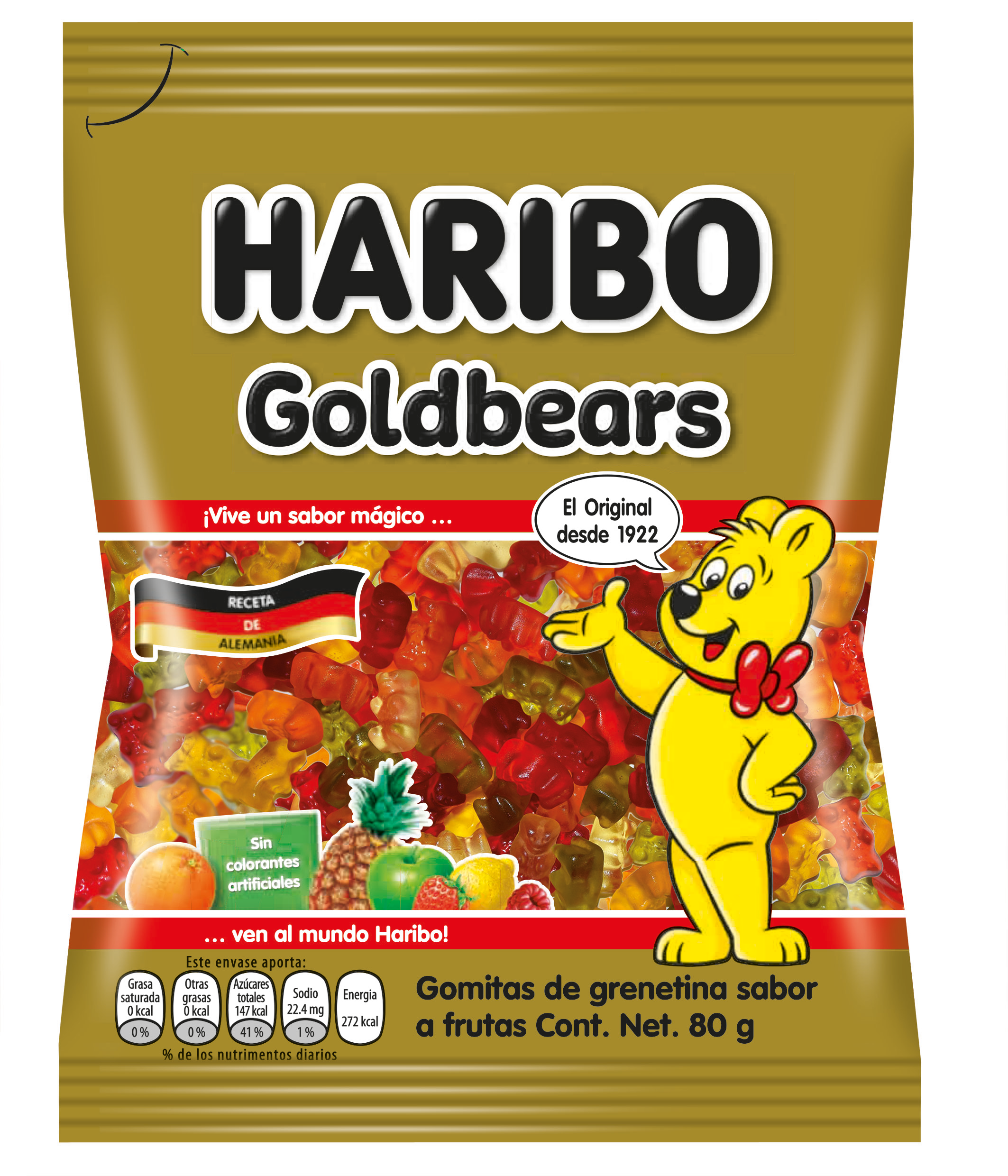 GOMITAS DE OSOS 80 gramos