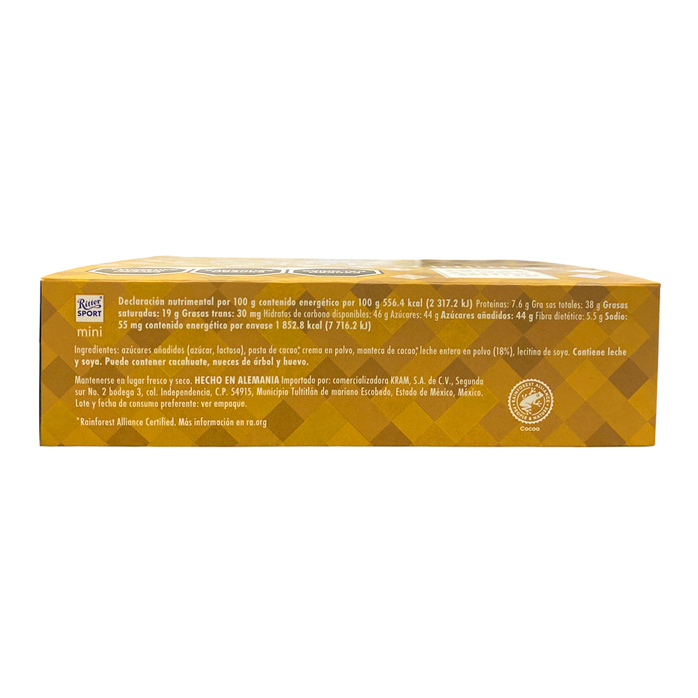MINI RITTER CHOCOLATE SET - GOLDEN EDITION WITH 20 PIECES