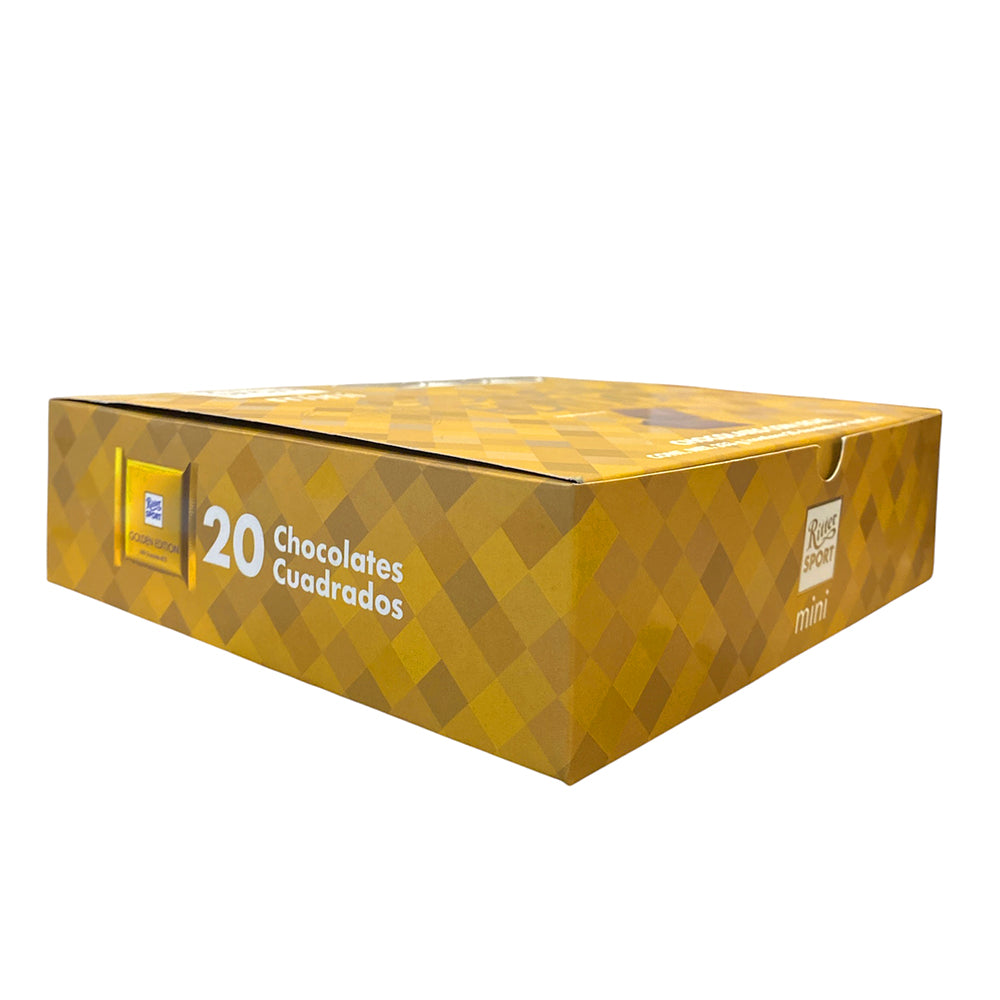 MINI RITTER CHOCOLATE SET - GOLDEN EDITION WITH 20 PIECES