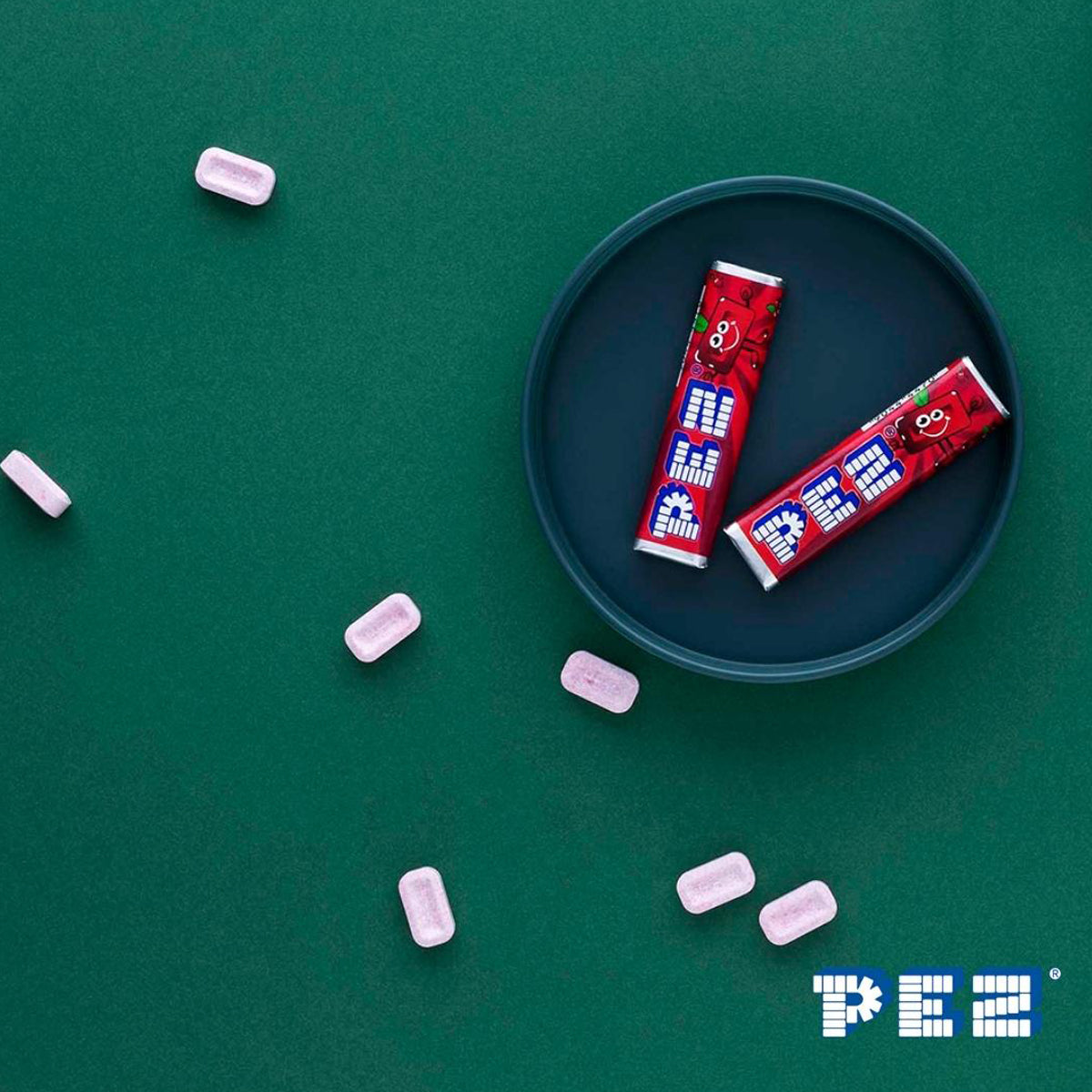 Pastillas dulces PEZ Repuesto con 8 Rollos de Frutas - 1 pieza