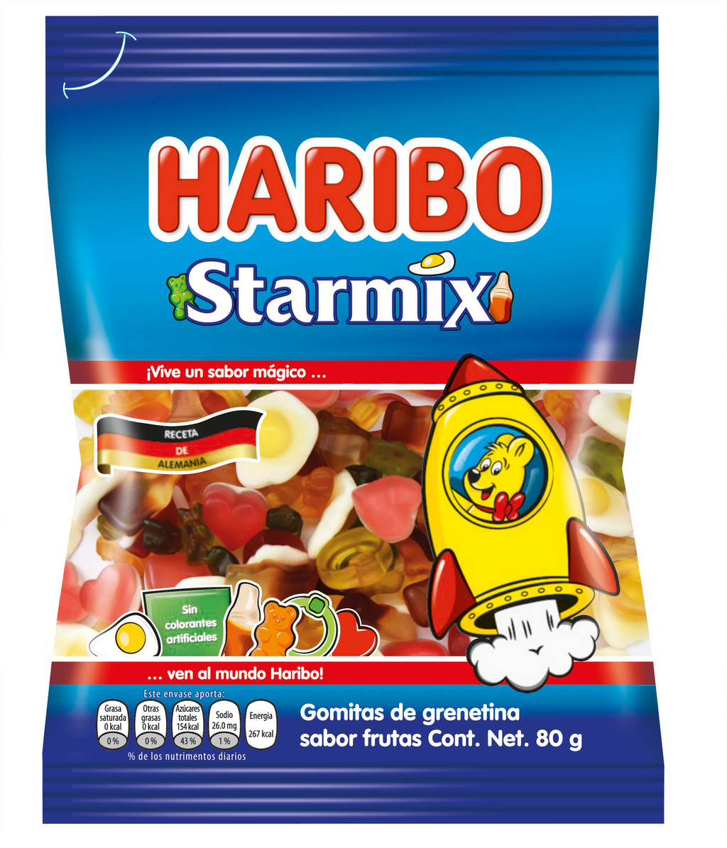 GOMITAS STARMIX 80 gramos