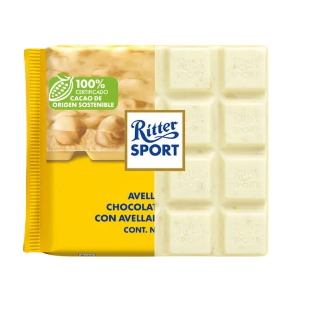 Ritter Sport White Chocolate with Whole Hazelnuts