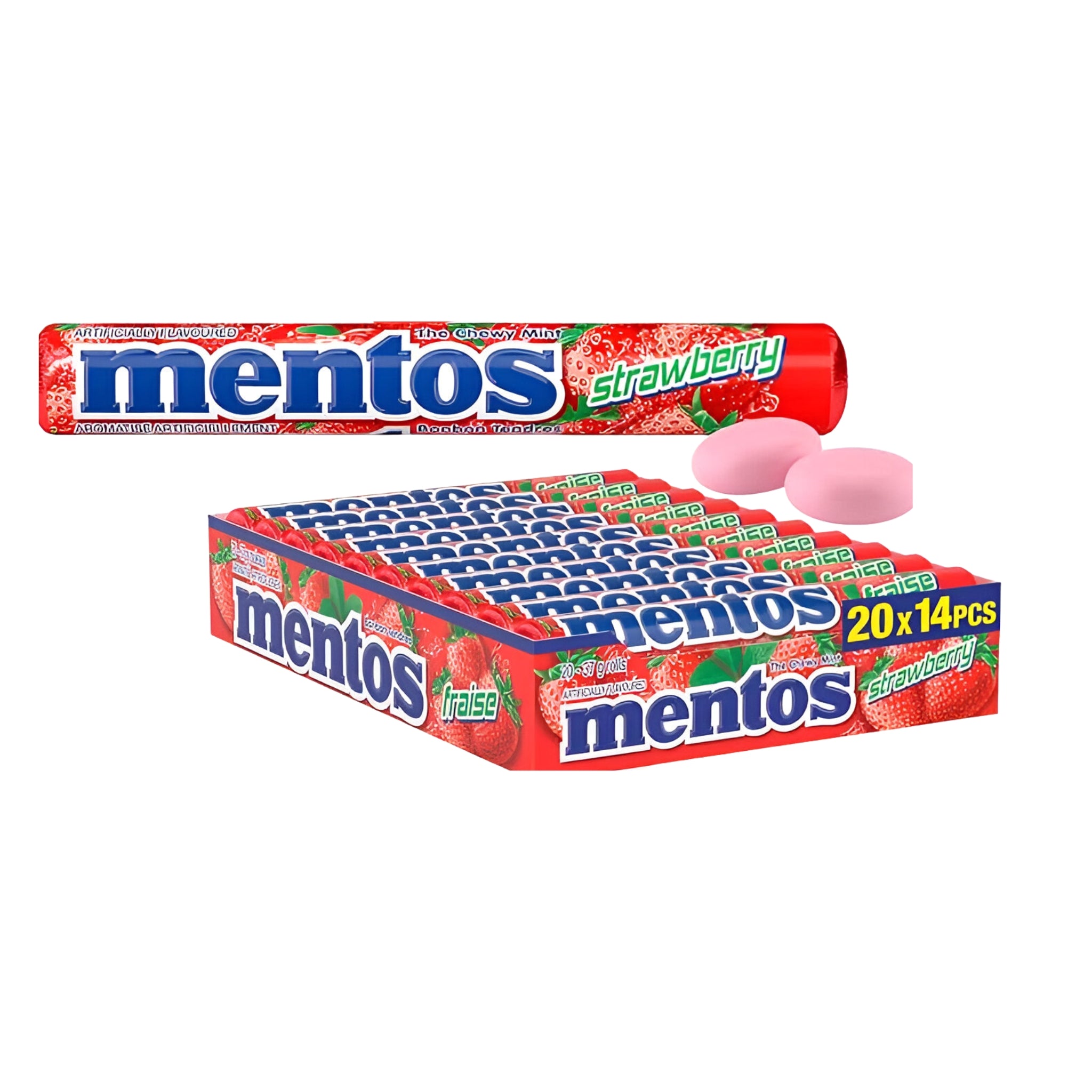 Mentos Roll Fresa