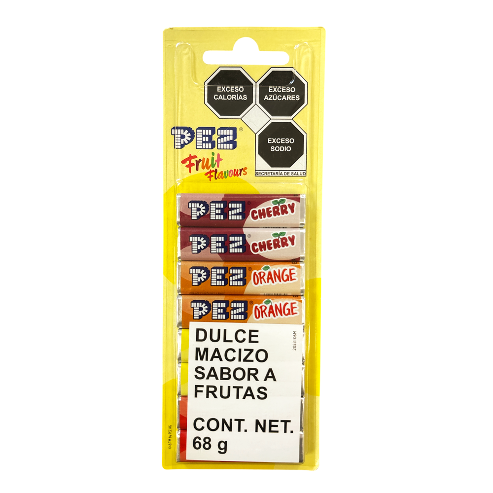 PEZ Candy Tablets Refill with 8 Fruit Rolls - 1 piece