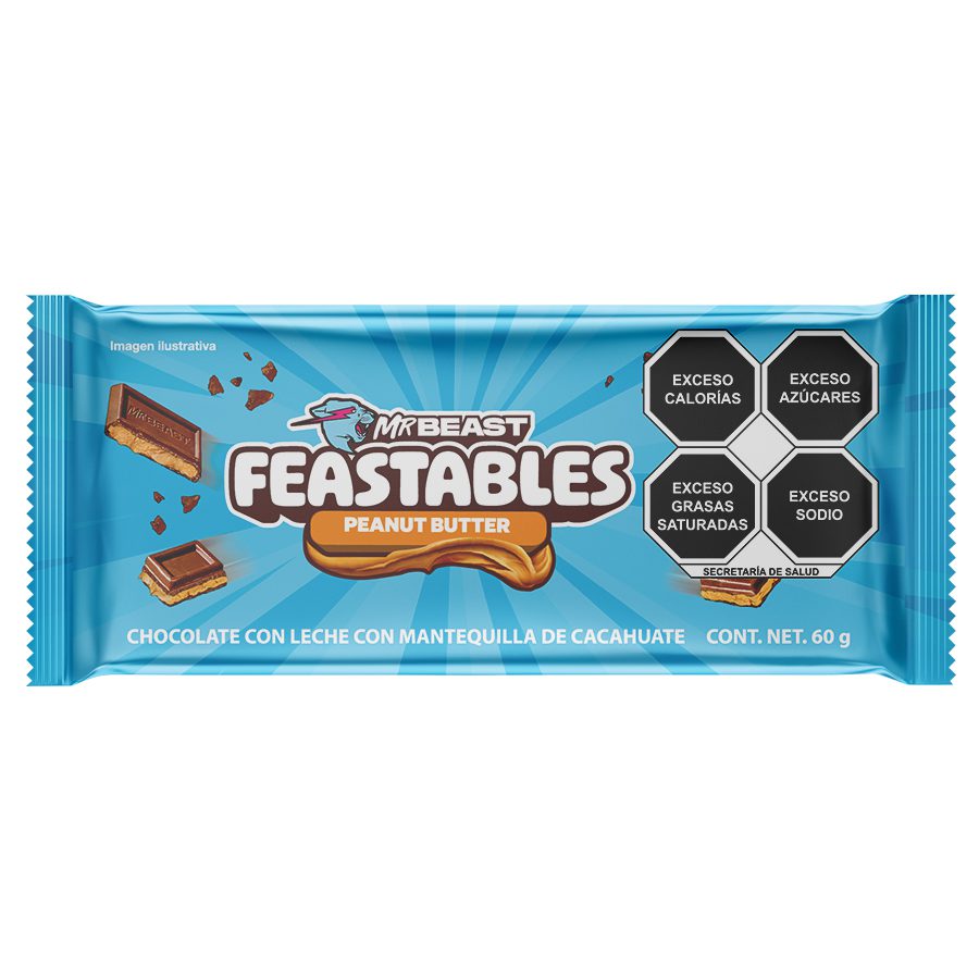Chocolate Mr Beast Peanut Butter 60 g