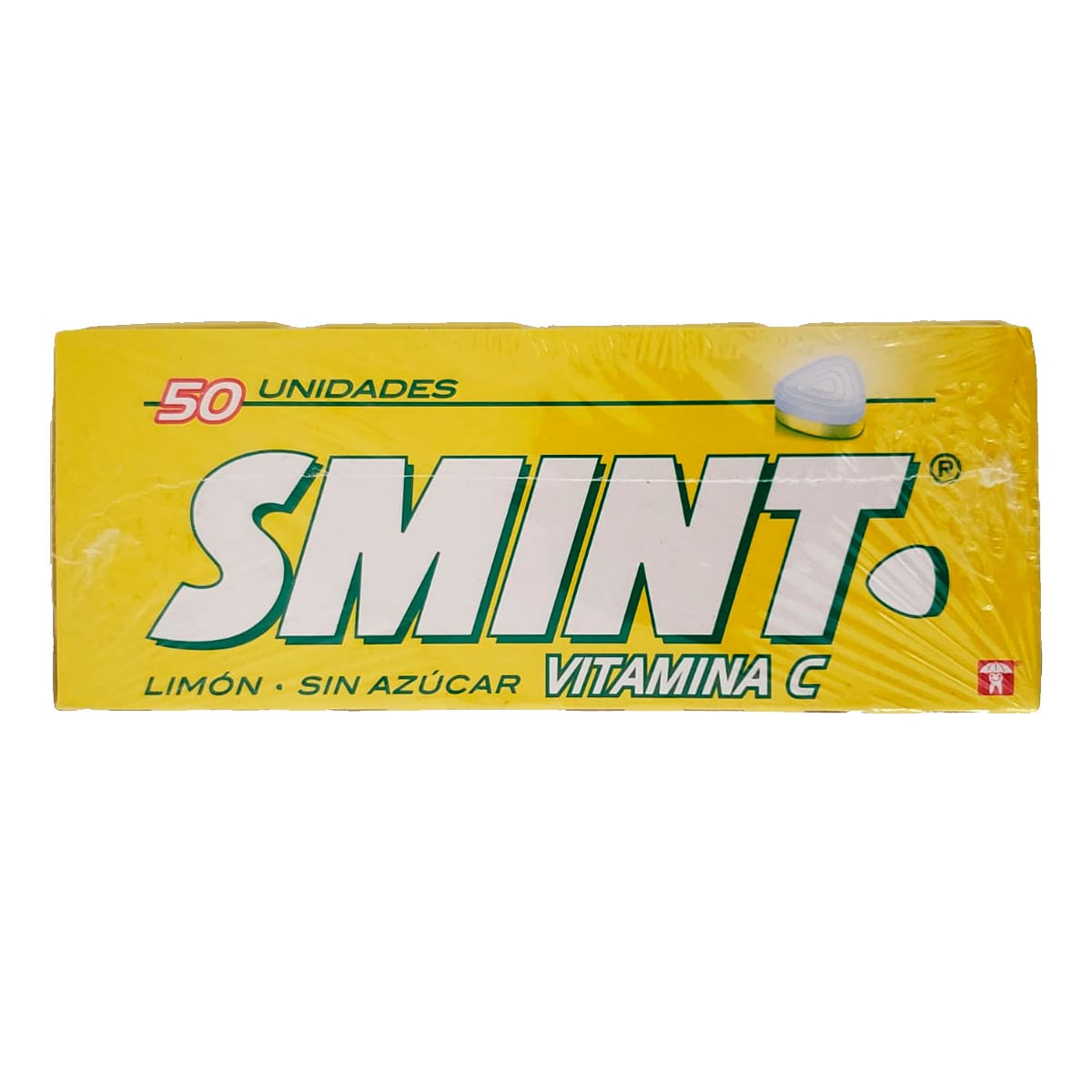 Smint Tin Lemon Lozenges 12x12 Sugar-Free