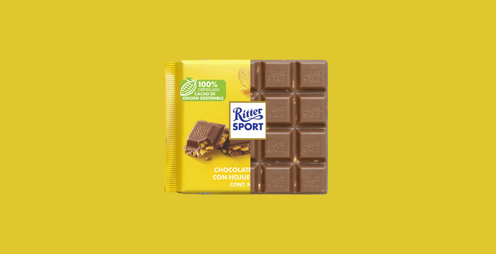 Chocolate Ritter Sport Leche con Corn Flakes 100 gramos