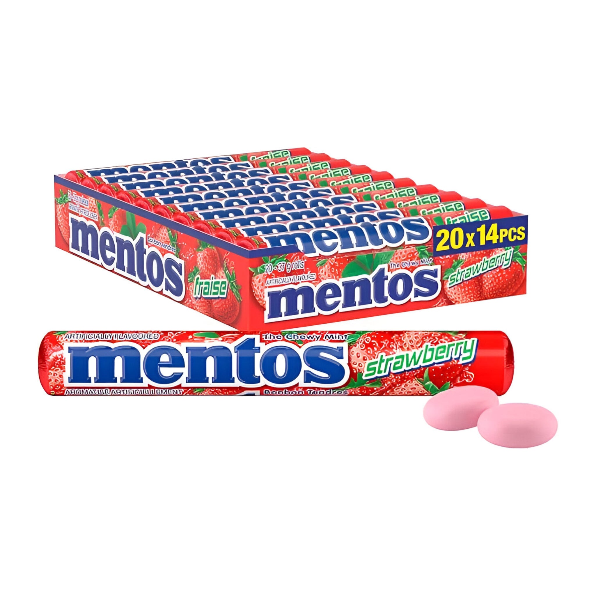 Mentos Roll Fresa