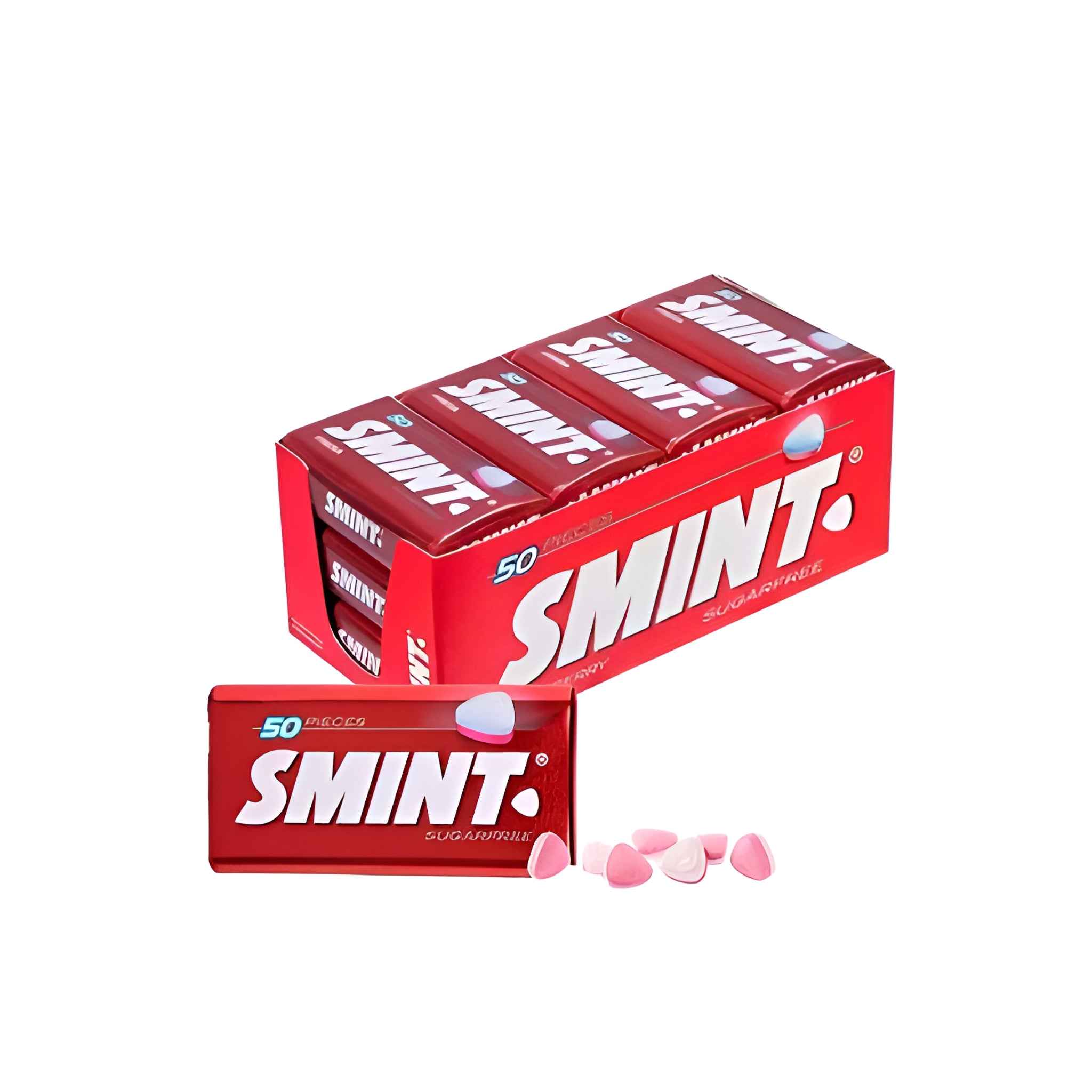 SMINT TIN 12x12 STRAWBERRY PILL