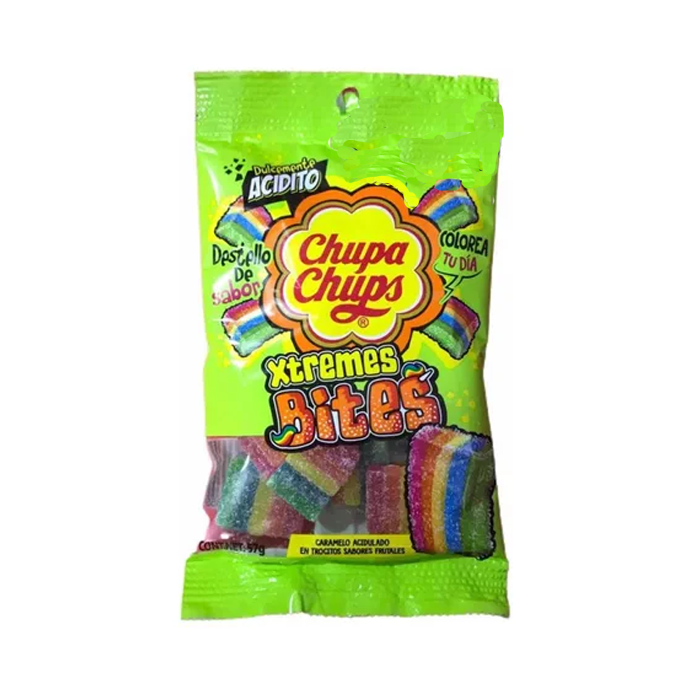 Chupa Chups Xtremes Bite 12x9 57g Bags